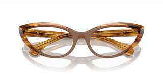 Alain Mikli 0a03503 Women Havana Cat Eye Eyeglasses