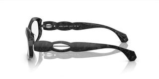 Alain Mikli 0a05502 Women Black Oval Sunglasses