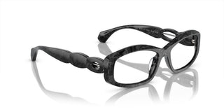 Alain Mikli 0a05502 Women Black Oval Sunglasses