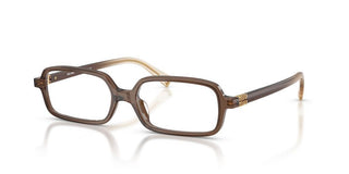 Miu Miu 0MU 01YV women Brown Rectangle Eyeglasses