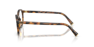 Miu Miu 0mu 02wv Women Havana Pantos Eyeglasses