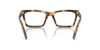 Miu Miu 0mu 04wv Women Havana Squared Eyeglasses