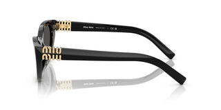 Miu Miu 0mu A04s Women Black Cat Eye Sunglasses