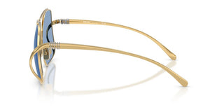 Miu Miu 0MU A55S women Gold Oversize Sunglasses