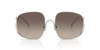 Miu Miu 0MU A57S women Silver Oversize Sunglasses
