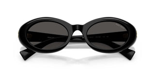 Miu 0MU B09S women Black Oval Sunglasses
