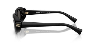 Miu 0MU B09S women Black Oval Sunglasses