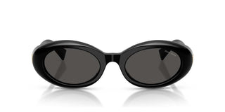 Miu 0MU B09S women Black Oval Sunglasses