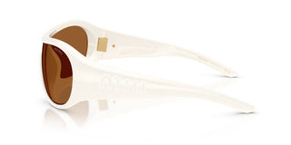 Miu 0MU B14SU women White Shield Sunglasses