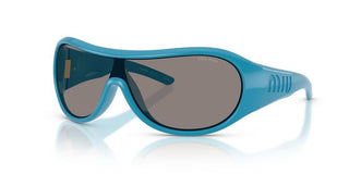 Miu 0MU B14SU women Blue Shield Sunglasses