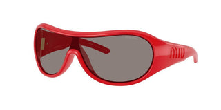 Miu 0MU B14SU women Red Shield Sunglasses