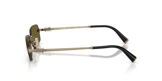 Miu Miu 0mu B50s Women Gold Rectangle Sunglasses