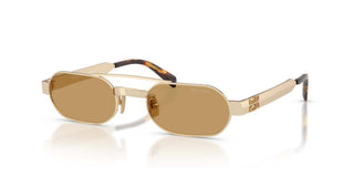 Miu 0MU B52S women Gold Geometric Sunglasses