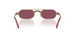 Miu 0MU B52S women Gold Geometric Sunglasses