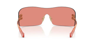 Miu 0MU B53S women Gold Shield Sunglasses