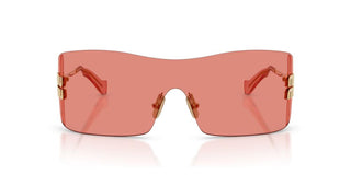 Miu 0MU B53S women Gold Shield Sunglasses
