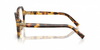Miu Miu 0MU 03YV women Havana Oversize Eyeglasses