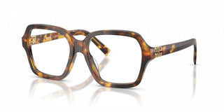 Miu Miu 0MU 03YV women Havana Oversize Eyeglasses