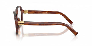 Miu Miu 0MU 03YV women Havana Oversize Eyeglasses