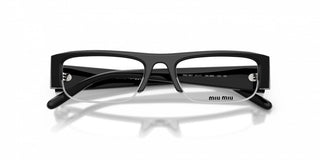 Miu Miu 0MU B07S women Black Squared Sunglasses
