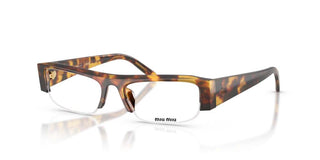 Miu Miu 0mu  B07s Opt Women Havana Squared Eyeglasses
