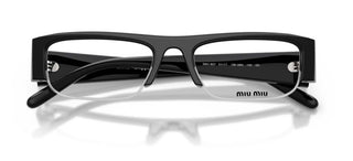 Miu Miu 0mu  B07s Opt Women Black Squared Eyeglasses
