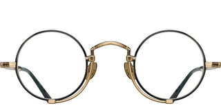 Matsuda 10103H unisex Gold Round Eyeglasses