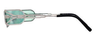 Matsuda 10611h Unisex Silver Geometric Sunglasses
