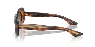 Oliver Peoples 1966c Ov 5548su Women Havana Rectangle Sunglasses