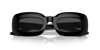 Oliver Peoples 1966c Ov 5548su Women Black Rectangle Sunglasses