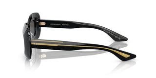 Oliver Peoples 1966c Ov 5548su Women Black Rectangle Sunglasses