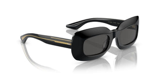 Oliver Peoples 1966c Ov 5548su Women Black Rectangle Sunglasses