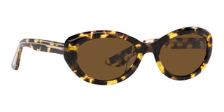 Oliver Peoples 1969c OV 5513SU women Havana Oval Sunglasses
