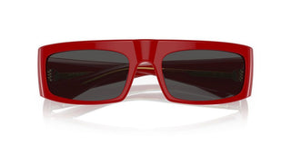 Oliver Peoples 1979c Ov 5549su Women Red Rectangle Sunglasses