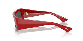 Oliver Peoples 1979c Ov 5549su Women Red Rectangle Sunglasses