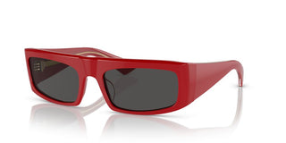 Oliver Peoples 1979c Ov 5549su Women Red Rectangle Sunglasses