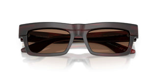 Oliver Peoples 1985c Ov 5607su Women Red Rectangle Sunglasses