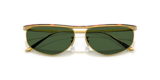 Oliver Peoples 1986c Ov 1367s Women Gold Geometric Sunglasses