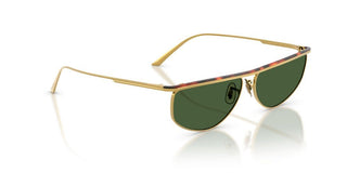 Oliver Peoples 1986c Ov 1367s Women Gold Geometric Sunglasses