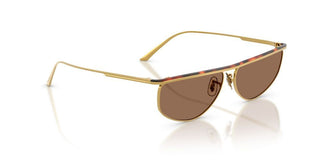 Oliver Peoples 1986c Ov 1367s Women Gold Geometric Sunglasses