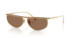 Oliver Peoples 1986c Ov 1367s Women Gold Geometric Sunglasses