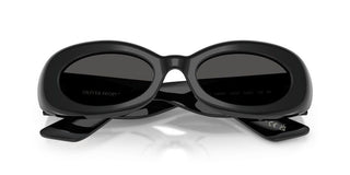 Oliver Peoples 1992c Ov 5606su Women Black Oval Sunglasses