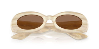 Oliver Peoples 1992c Ov 5606su Women White Oval Sunglasses