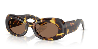 Oliver Peoples 1992c Ov 5606su Women Havana Oval Sunglasses