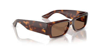 Oliver Peoples 1995c Ov 5583su Women Havana Rectangle Sunglasses