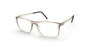 Silhouette 2972 men Brown Rectangle Eyeglasses