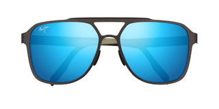 Maui Jim 2ND REEF MJ0607S men Blue Squared Sunglasses