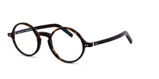 Lunor A12 510 unisex Havana Round Eyeglasses