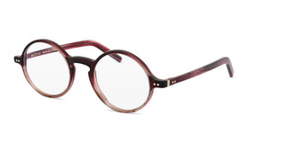 Lunor A12 510 unisex Red Round Eyeglasses