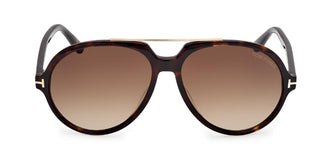 Tom Ford AALTO FT1210 unisex Havana Pilot Sunglasses